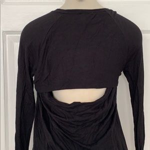 Sexy open back sweatshirt- S